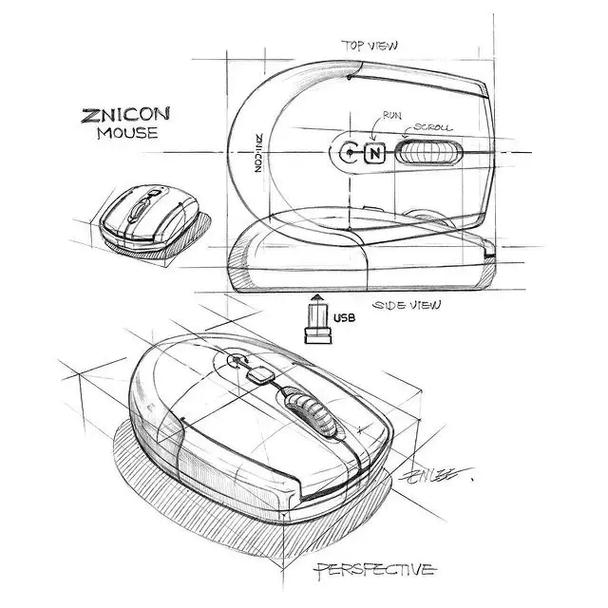 大神級(jí)工業(yè)設(shè)計(jì)手繪草圖 靈感、技法與考研啟示